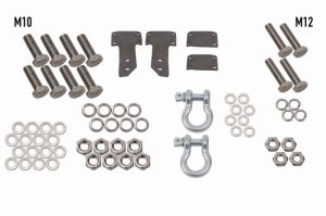 Jeep Wrangler Unlimited Front Bumper - Fishbone Offroad - Barracuda Bull Bar - `07-`18